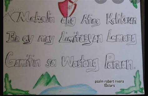 slogan para sa likas na yaman